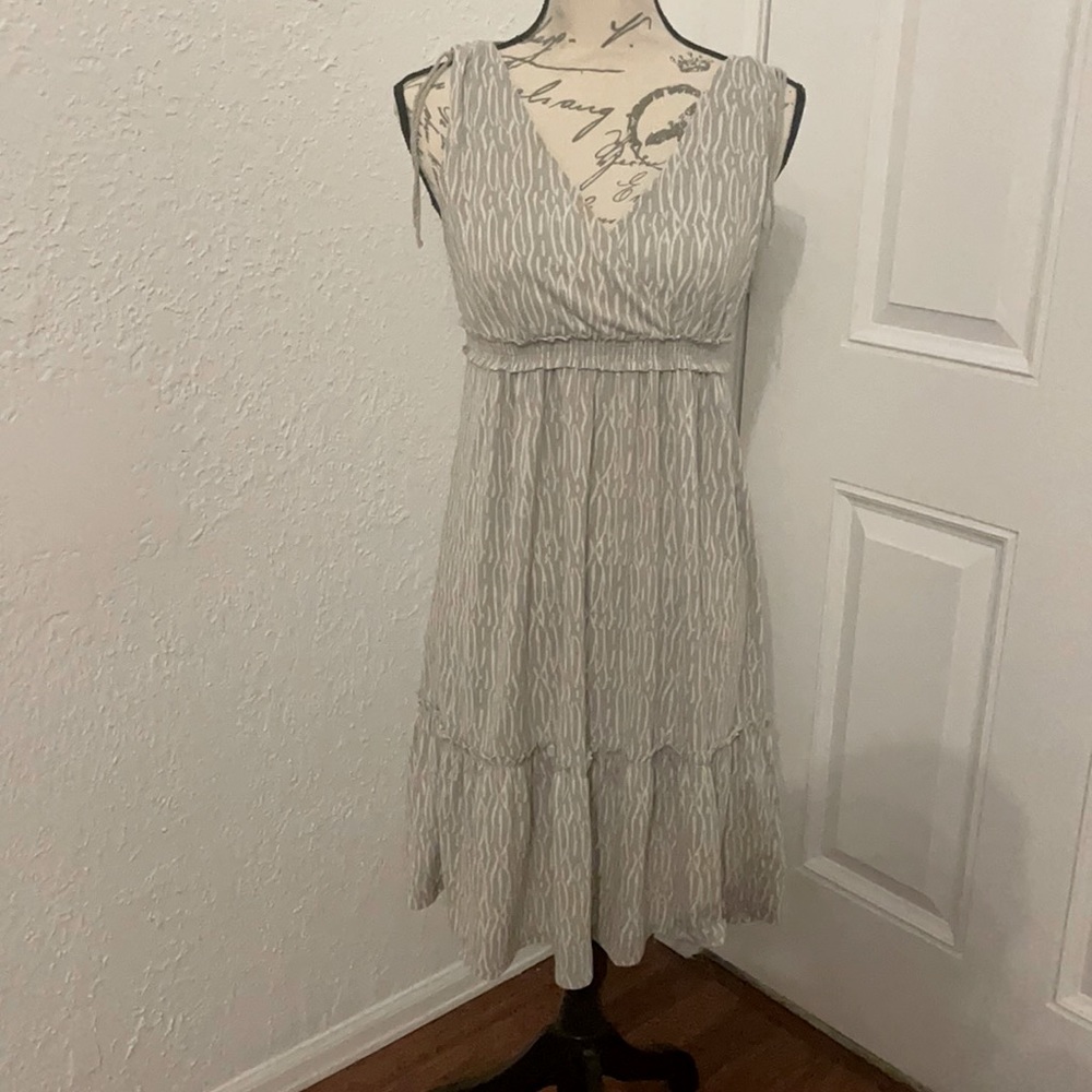 Adorable zebra print dress, perfect condition, size small